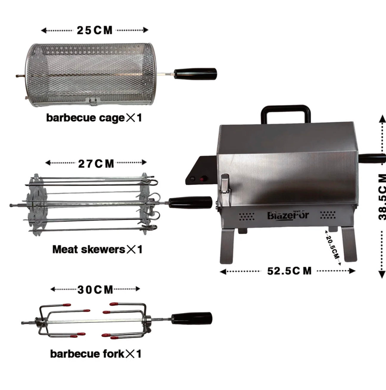 F3 Four rotatif électrique