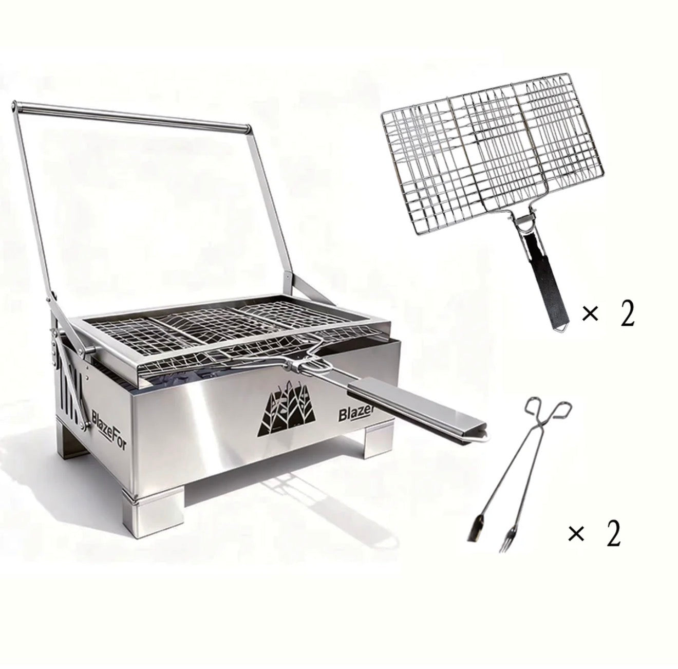 F2 Grille rotative style boîte